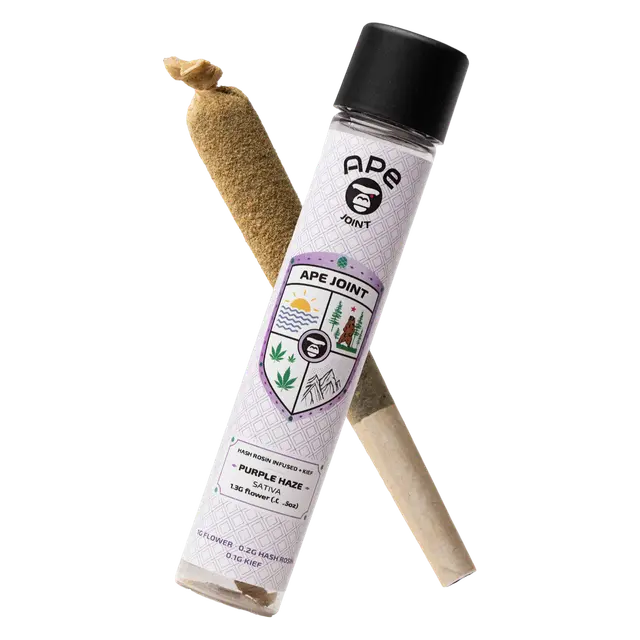 1.3G Hash + Kief Infused Preroll | Zkittles | Indica